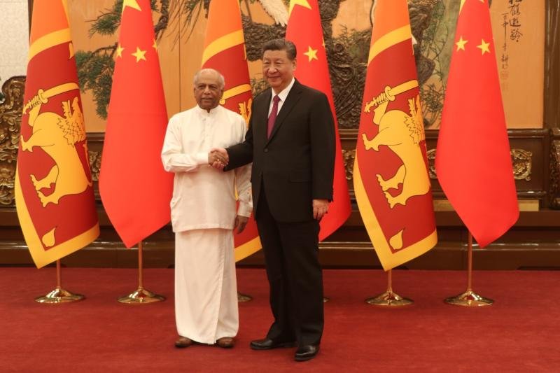 Sri Lanka PM meets Chinese President Xi Jinping 
