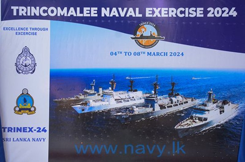 Trincomalee Naval Exercise (TRINEX) &ndash; 24 commences