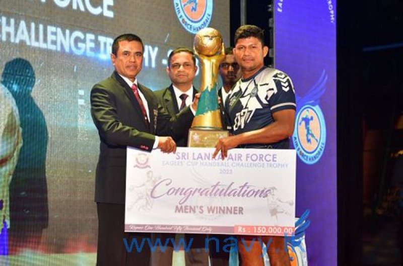 Navy wins Eagle&rsquo;s Cup Handball Challenge Trophy