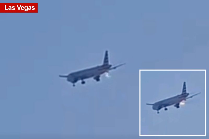 American Airlines plane spews smoke before emergency landing
