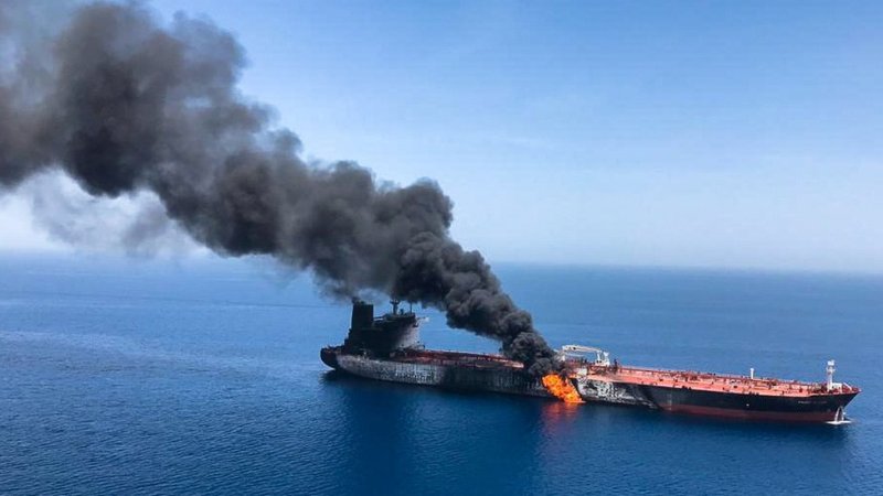 India-flagged ship sinks after attack In Red Sea