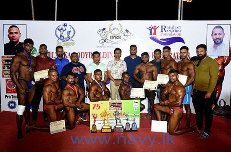 Navy bodybuilders show admirable performance in 75th Mr. SL