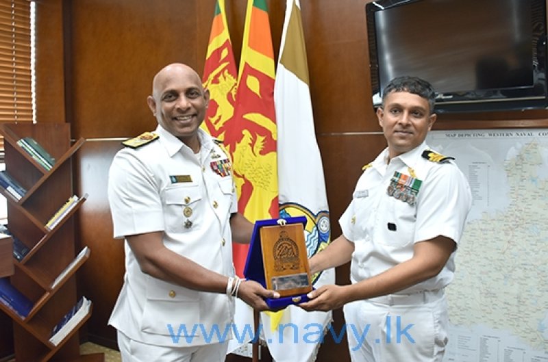 Indian Naval Submarine Shalki arrives in Colombo