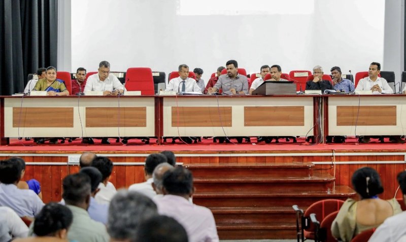 President Chairs Badulla Post-Cyclone Rebuilding Meeting