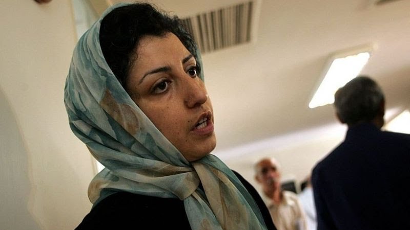  Iranian human rights activist  won the Nobel Peace prize