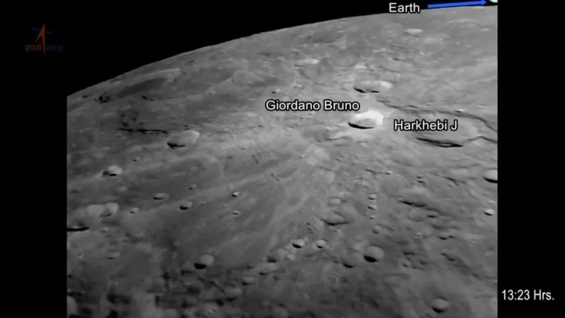 India's lunar lander Vikram sends close-up photos of Moon