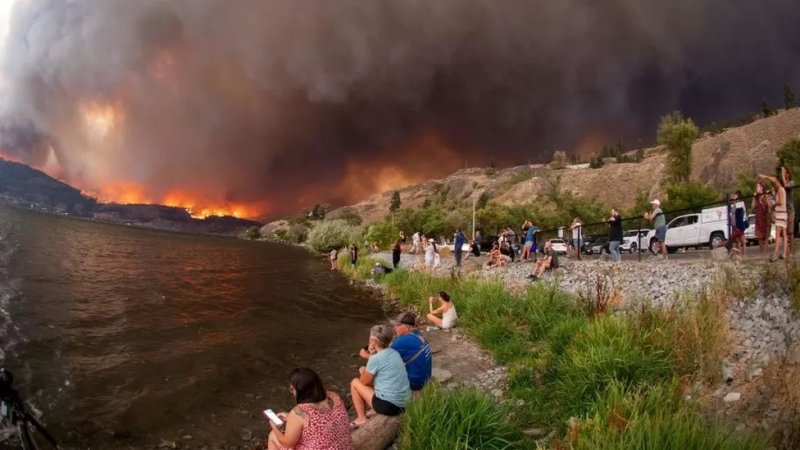 Canada wildfire:British Columbia province declares emergency