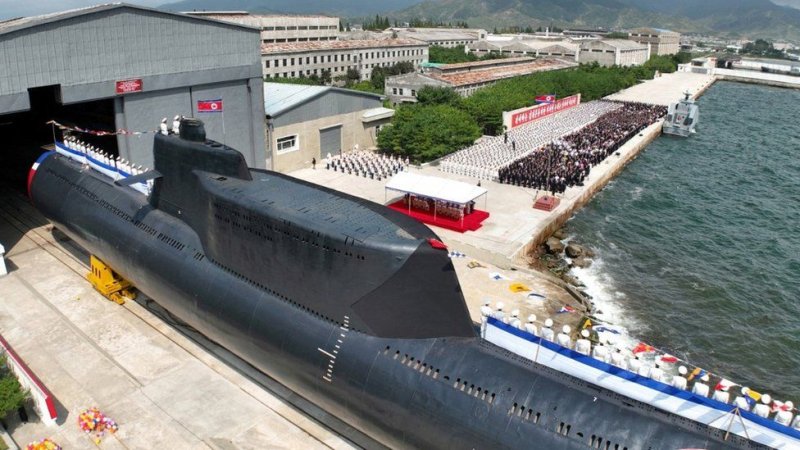 North Korea Says It Has Launched a Nuclear Attack Submarine