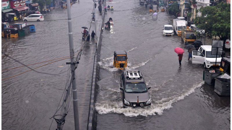 Cyclone Michaung: Heavy rains batter India's southern coast