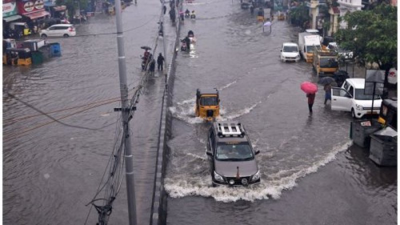 Cyclone Michaung makes landfall on India's east coast 
