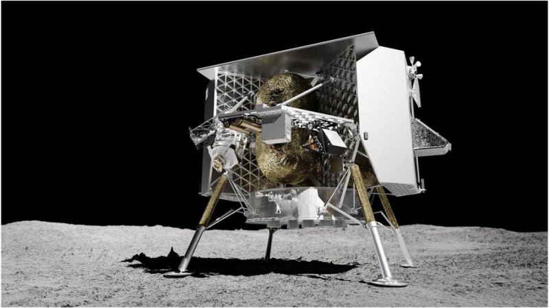 American Moon mission destroyed over Pacific Ocean