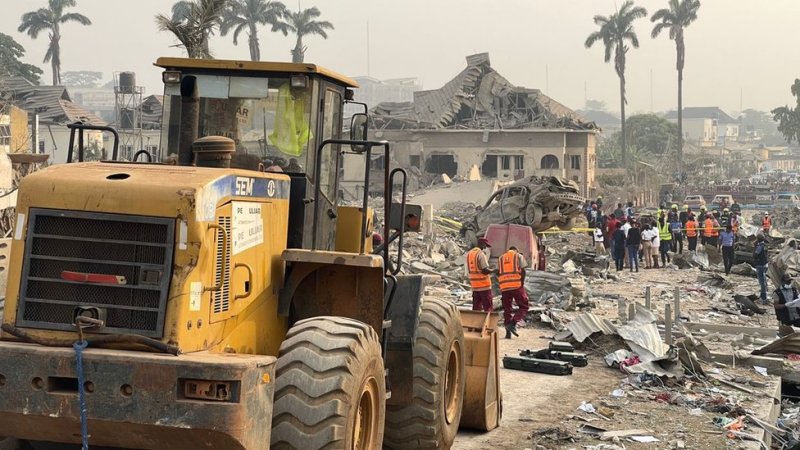 Deadly blast rocked Nigerian city