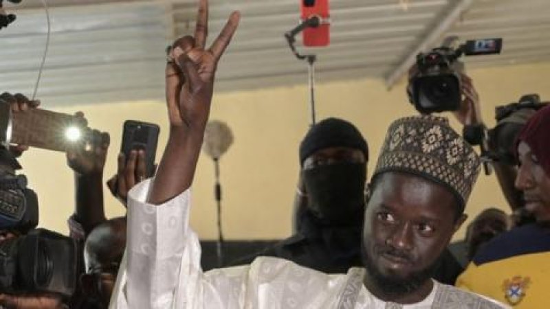 Senegal Opposition's Bassirou Diomaye Faye set to win