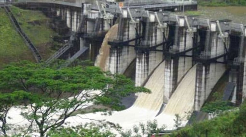 3 spill gates of upper Kotmale reservoir open automatically