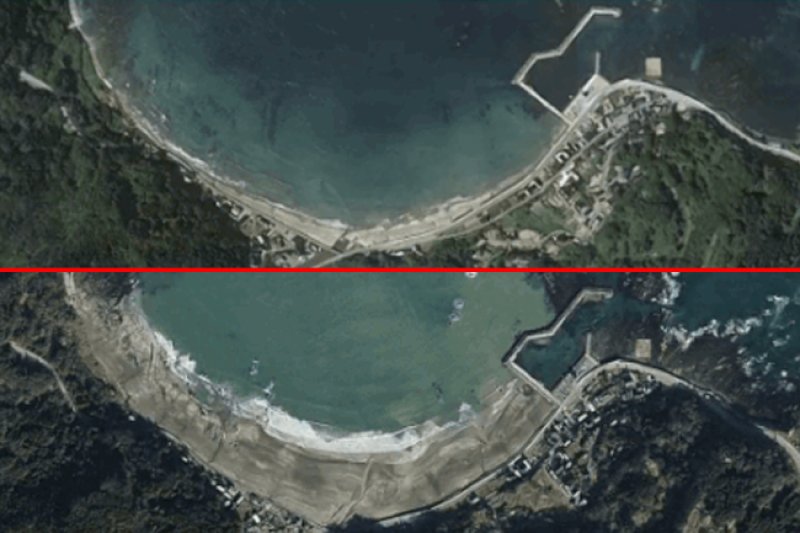 Japanese earthquake on Jan 1 shifted coastline over 800 feet