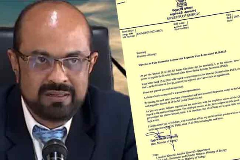Energy Minister cancels DG&rsquo;s term extension
