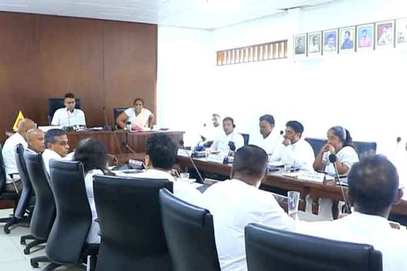 Dodangoda Pradeshiya Sabha NPP Budget defeated