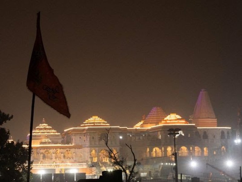 Religious spectacle to mark opening of Ram temple by Modi 