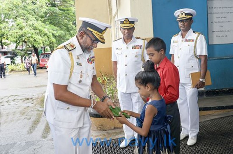 SL Navy provides  (RO) plant to Lady Ridgeway Hospital 