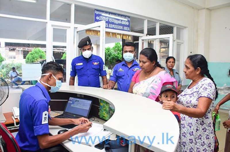Navy assists smooth function of health services 