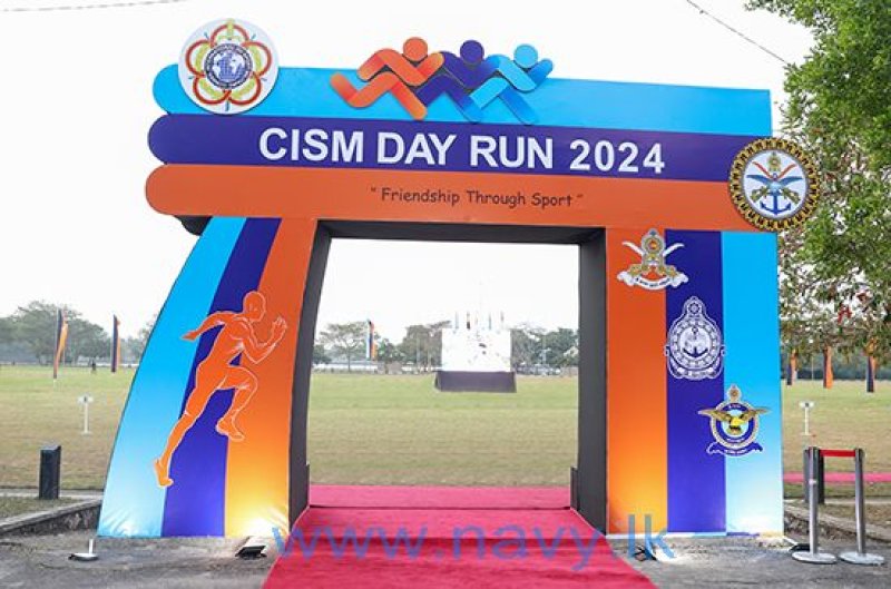 CISM Day Run - 2024 flagged off in Colombo