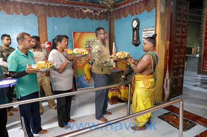 Navy is helping hand to devotees engage in 'Paada Yaathra'