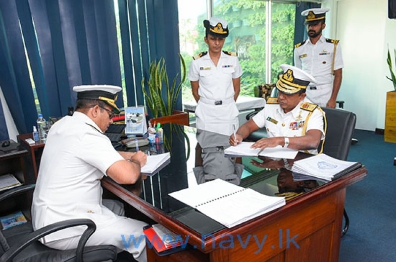 Rear Admiral Lashanth N Hewawitharana assumes duties 