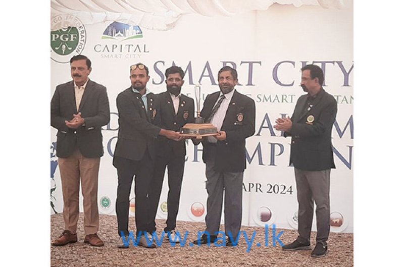 Navy golfer Chalitha Pushpika wins J.R. Jayewardene Trophy 