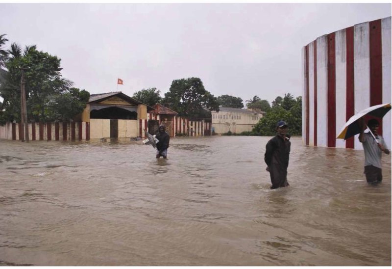 Over 15,800  people in the north were affected by the floods