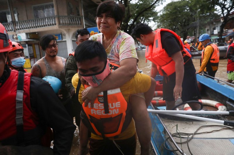 Sixth Typhoon in a Month Makes LandFall in Philippines