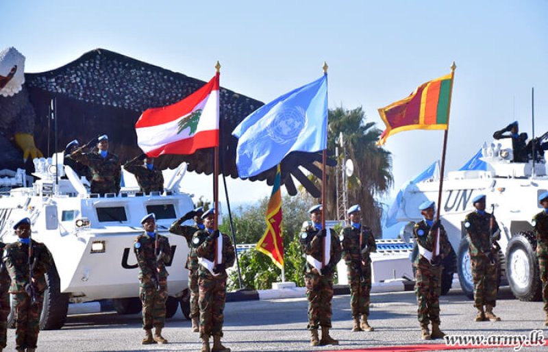 UNIFIL Medal Parade in Lebanon Appreciates SL's Contribution