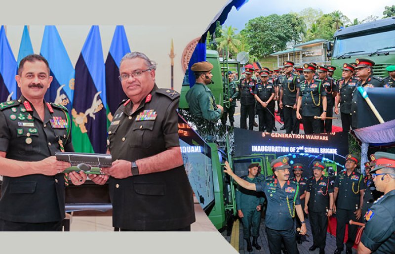 Army Commander Graces Raising Ceremony of two Signal Brigade