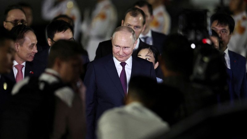 Russia's Putin arrives in Vietnam on state visit