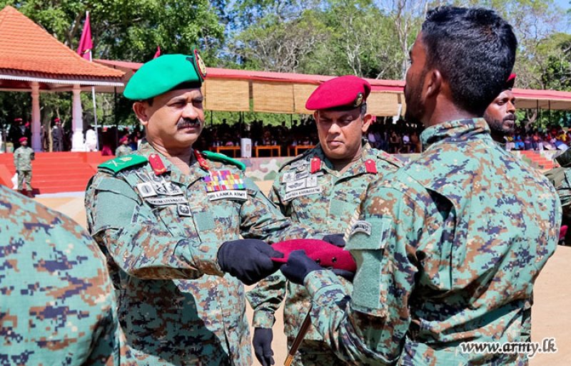 Commando Passing-out Parade held  at CRTS Kudaoya