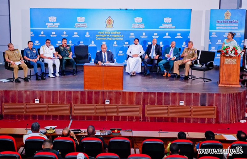 Press conference of the  76th Independence Day 