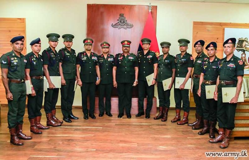 SLARF Team's Achievements Acknowledged by Colonel Commandant