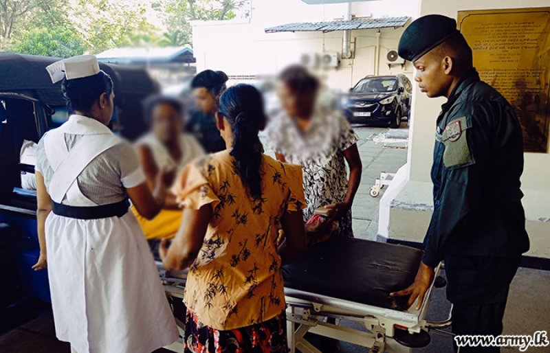 Sri Lanka Army deployed troops to government hospitals