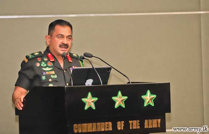 Commander of the Army Addresses Commanding Officers