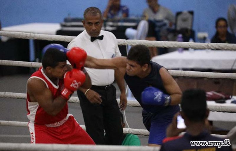 Army Inter Regiment Boxing Meet Concludes at Panagoda