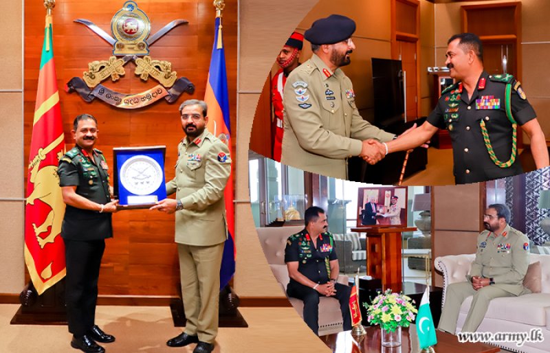 Delegation of Pakistan Joint Staff HQ Visits Army Headquarte