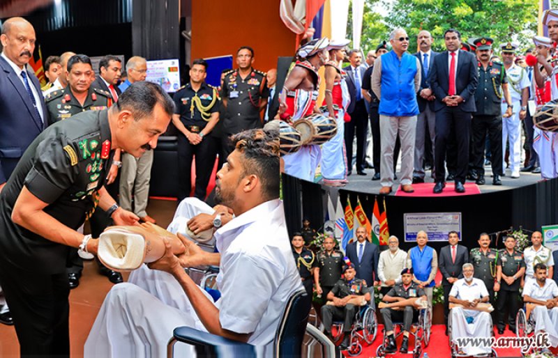 SL Army &amp; HC - India Collaborate to Artificial  Limb project