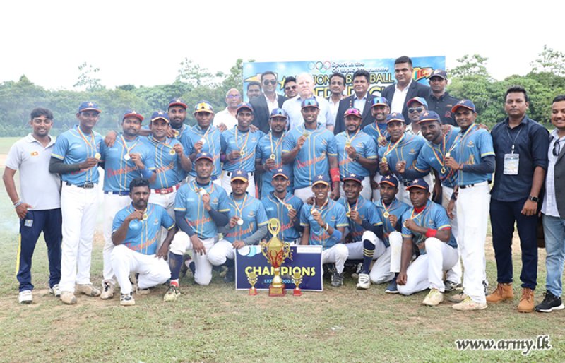 SL Army Baseball Team Becomes Champions in NS League 2024