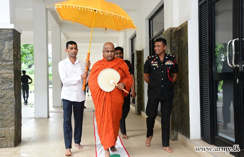 SLLI Troops Listen to &lsquo;Dhamma&rsquo; Coincident with the Vesak Day