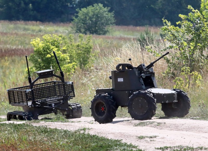 Armed robots take to the battlefield in Ukraine war