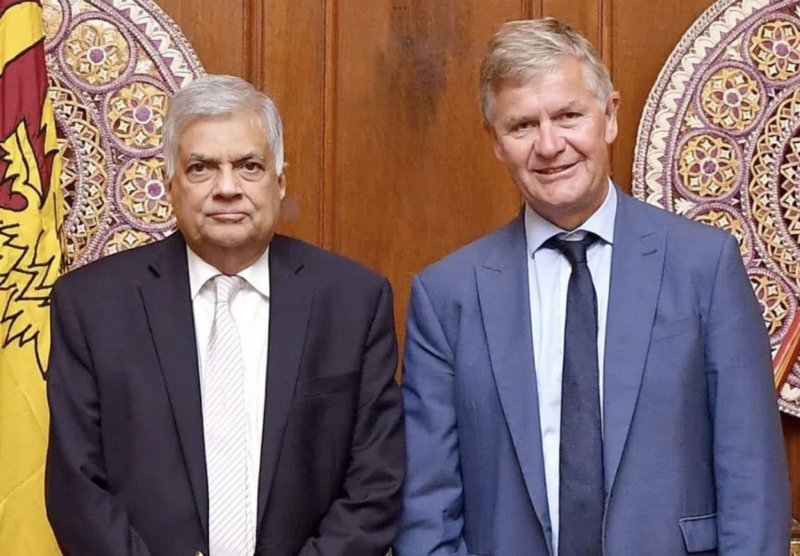 Former Norwegian envoy urges immediate release of Ranil 