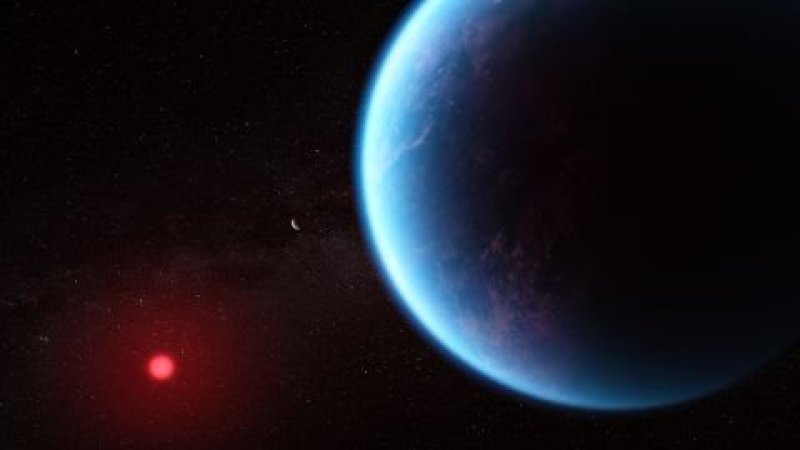 Planet in habitablezone could have a possible sign of life