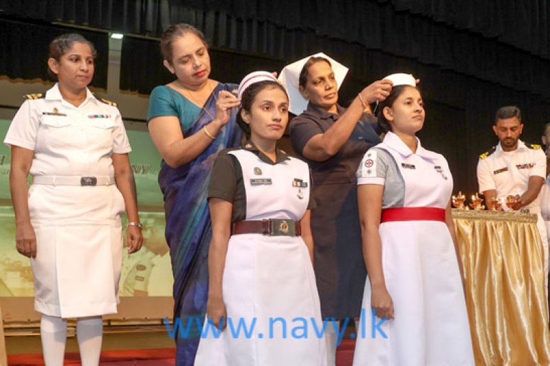45 nursing students capped in ceremony at SLNS Parakrama