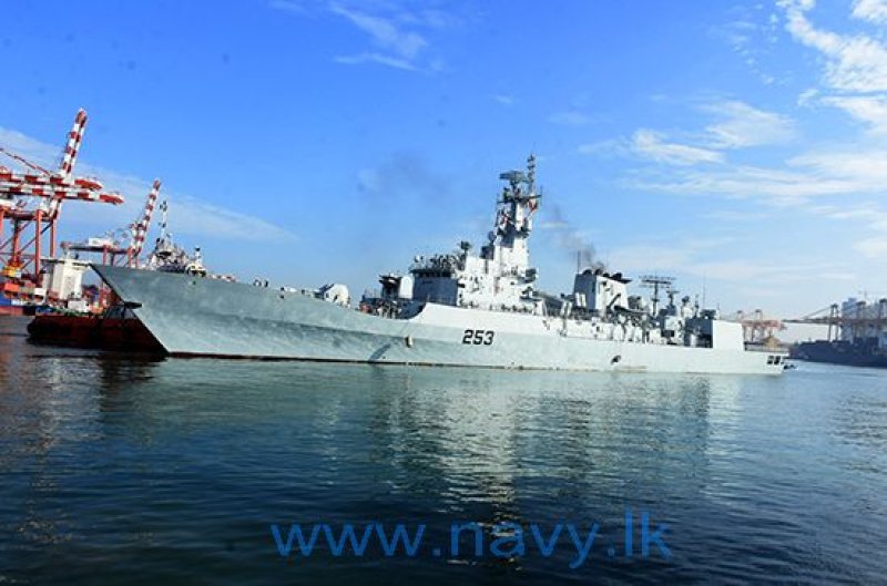 Pakistan Naval Ship departs island concluding formal visit