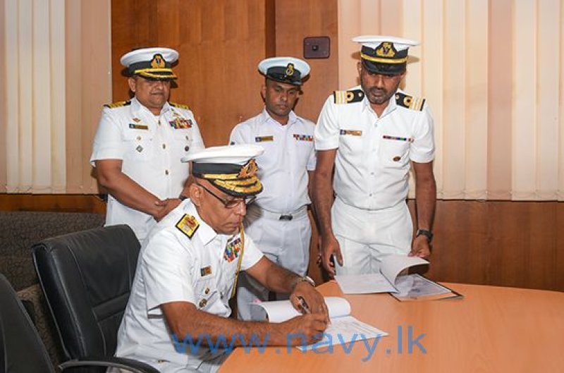 Rear Admiral Ravindra Tissera assumes duties as DGP