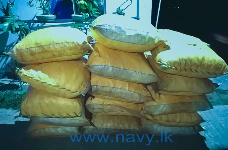 Navy recovers  about 477kg of smuggled dried turmeric 